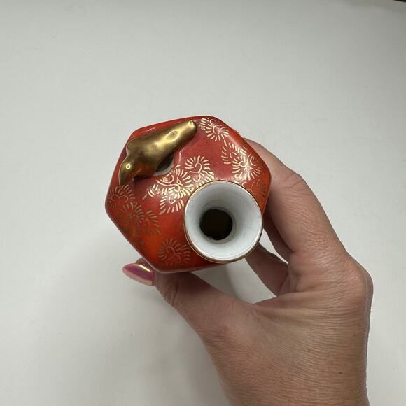 Vintage Japanese Whistling Bird Sake Decanter Tokkuri - Picture 3 of 5